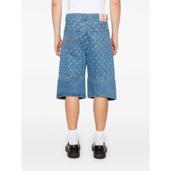 26SS 마린세르 데님 숏팬츠 USH004A CDEN0002 BL05 BLUE - MARINE SERRE