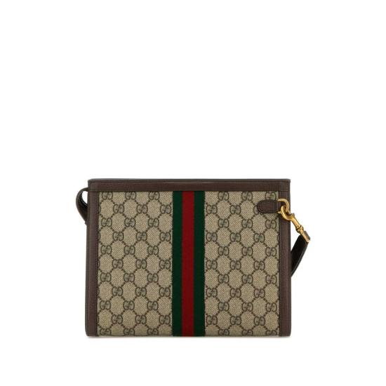 26SS 구찌 GG 슈프림 캔버스 오피디아 파우치 760243 96IWT 8745 NEUTRALS - GUCCI