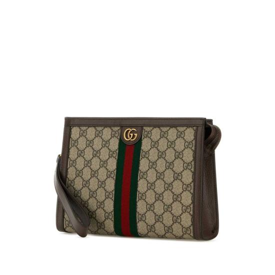 26SS 구찌 GG 슈프림 캔버스 오피디아 파우치 760243 96IWT 8745 NEUTRALS - GUCCI