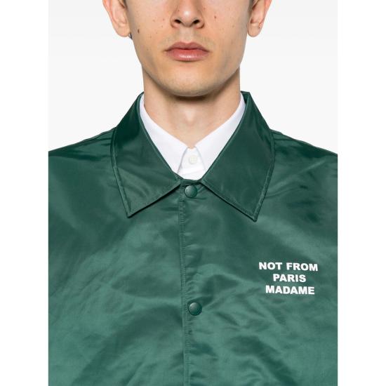 26FW 드롤드무슈 봄버 자켓 PERM JT183 PA014 DKGRE GREEN - DROLE DE MONSIEUR