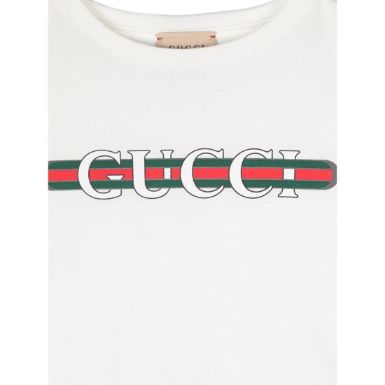 26SS [키즈] 구찌 티셔츠 561651 XJGPI 9214 WHITE - GUCCI