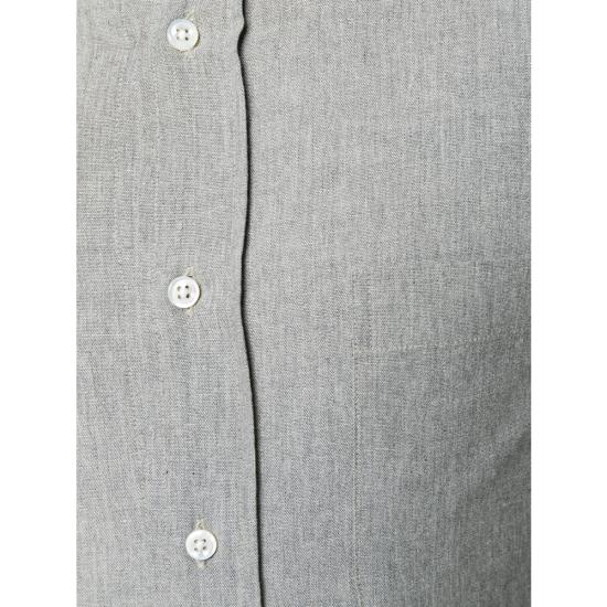 26SS 톰브라운 샴브레이 4바 셔츠 MWL272E 00111 035 GREY - THOM BROWNE