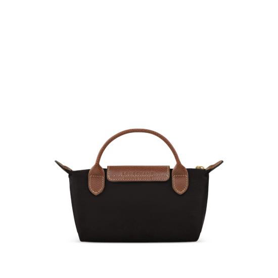 26FW 롱샴 르 플리아쥬 오리지널 핸들 파우치 34175089 001 BLACK - LONGCHAMP