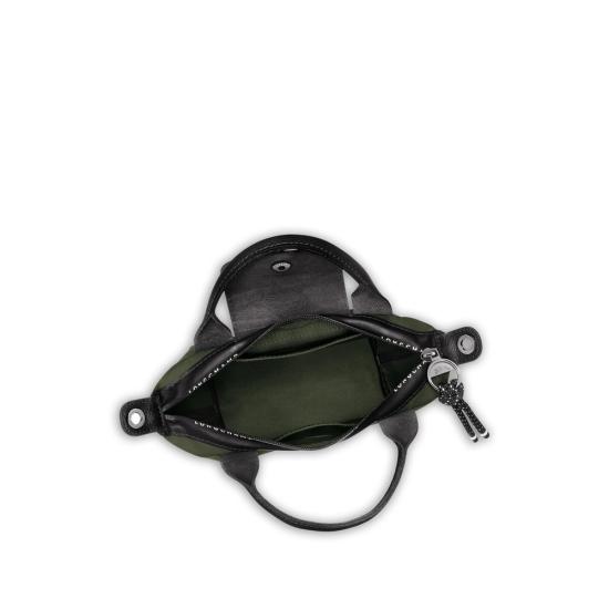 26FW 롱샴 르 플리아쥬 에너지 탑 핸들백 XS L1500HSR 892 GREEN - LONGCHAMP