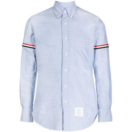 26FW 톰브라운 옥스포드 암밴드 클래식 셔츠 MWL150E F0313 480 BLUE