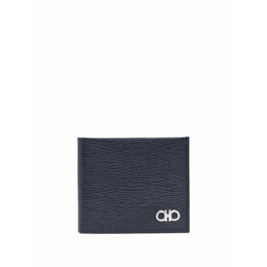 26FW 살바토레 페라가모 간치니 반지갑 66A063 0744850 OCEAN BLUE