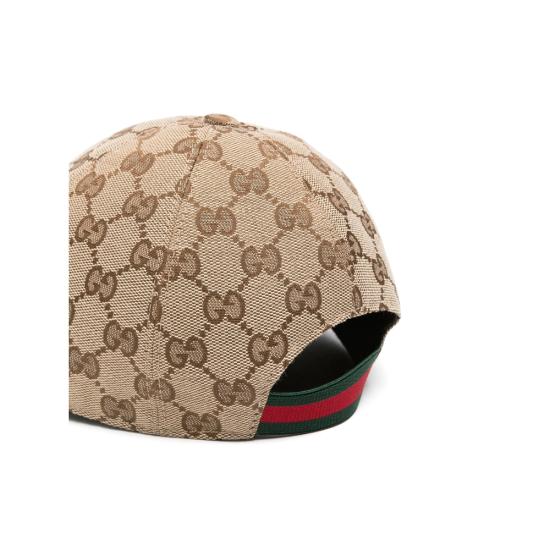 26SS [키즈] 구찌 오리지널 GG 캔버스 베이스볼 481774 3HC65 2140 NEUTRALS BROWN - GUCCI