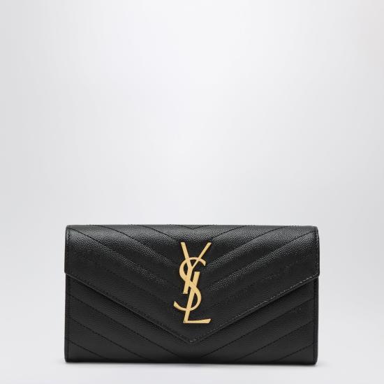 26SS 생로랑 지갑 372264BOW01 Black