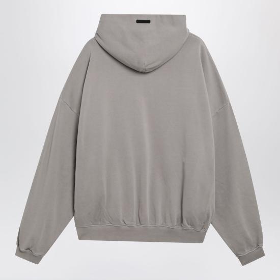 26SS 피어오브갓 후드 티셔츠 192SP264463F Grey - FEAR OF GOD