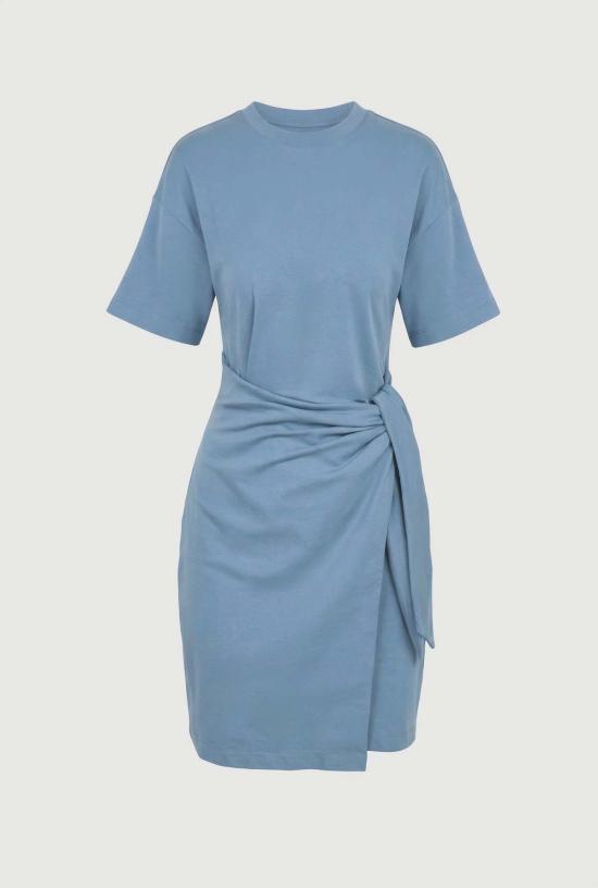  모던 시티즌 숏 원피스 팰런 티셔츠 랩 드레스