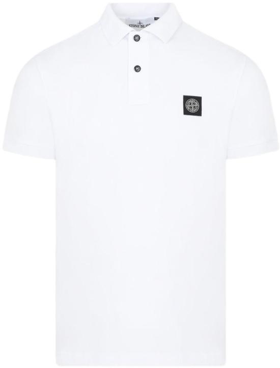 26SS 스톤 아일랜드 폴로 티셔츠 2200008S0017V1001 WHITE