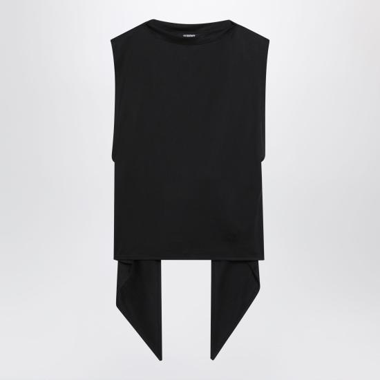 26SS 자크뮈스 탑 TOW00910AJ00254 Black