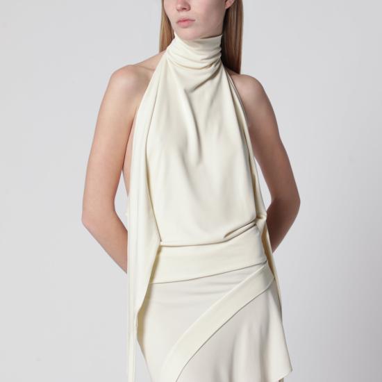 26SS 프란체스코 무라노 탑 TP246T04 White