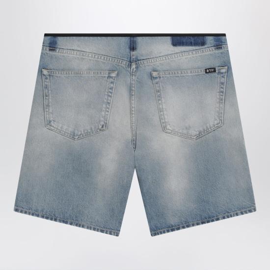26FW 프라다 데님 숏팬츠 GFP557OOO19YB Blue - PRADA