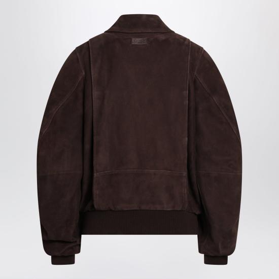 26SS 로에베 가죽 자켓 S540Y34LA4SUE Brown - LOEWE