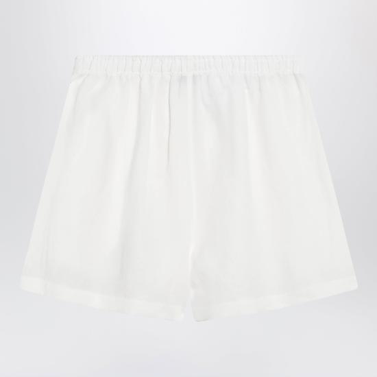 26FW 프라다 숏팬츠 P248KROOO122G White - PRADA