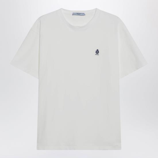 26FW 프라다 반팔 티셔츠 3578BROOO19Z8 White