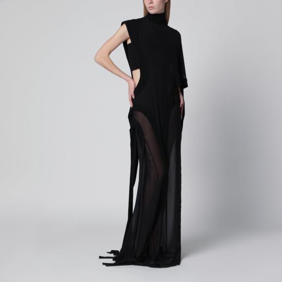 26SS 프란체스코 무라노 롱 원피스 DR567T07 Black