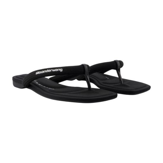 26SS 알렉산더 왕 플랫 슈즈 30226S021 001 black - ALEXANDER WANG