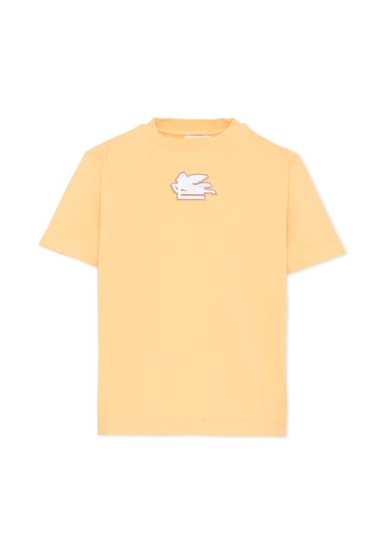 26SS [키즈] 에트로 티셔츠 GY8Q01 Z3693 252 YELLOW