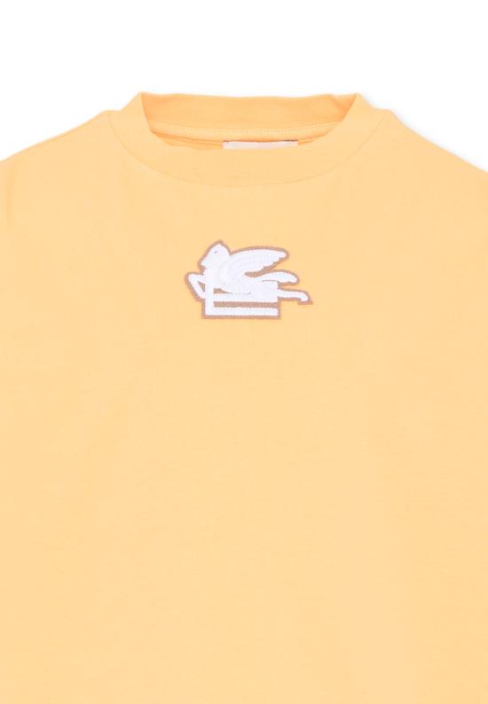 26SS [키즈] 에트로 티셔츠 GY8Q01 Z3693 252 YELLOW - ETRO