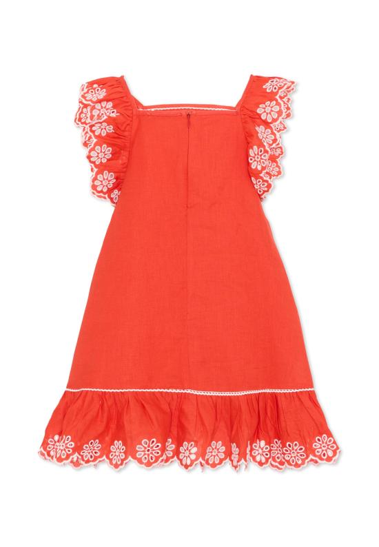 26SS [키즈] 스텔라 맥카트니 원피스 TY1E72 Z0138 426 RED - STELLA MCCARTNEY