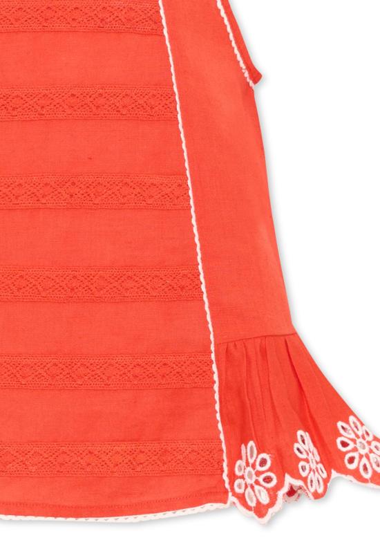 26SS [키즈] 스텔라 맥카트니 탑 TY5B12 Z0138 426 RED - STELLA MCCARTNEY