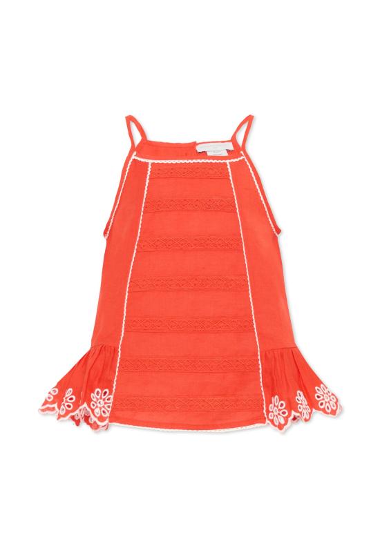 26SS [키즈] 스텔라 맥카트니 탑 TY5B12 Z0138 426 RED