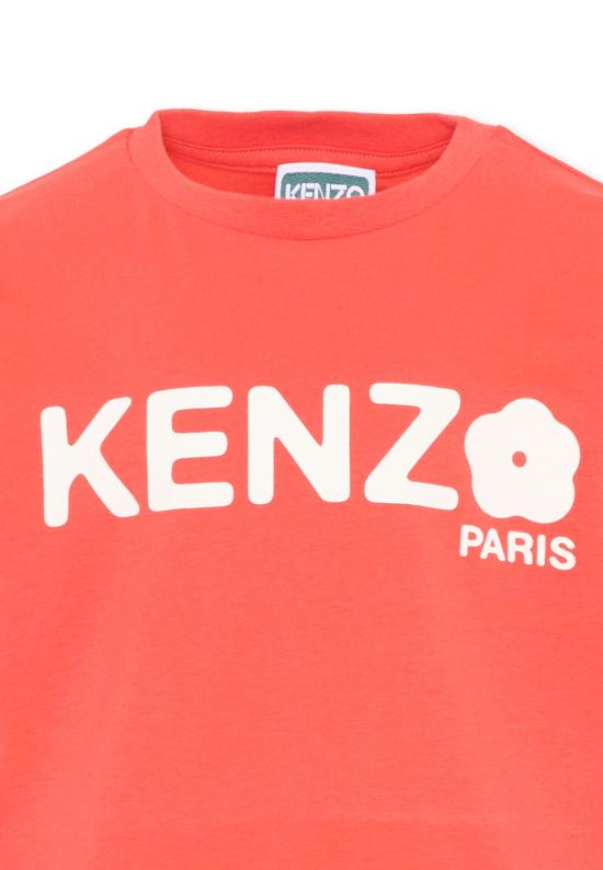 26SS [키즈] 겐조 티셔츠 K61807 976 RED - KENZO