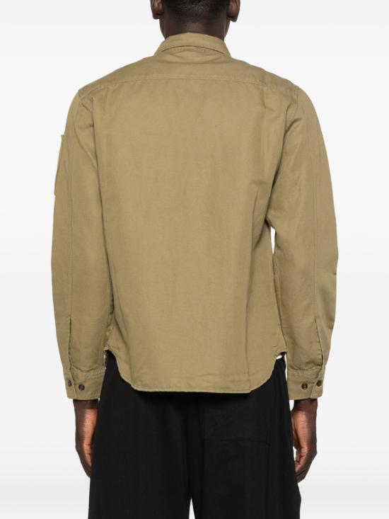 26SS 씨피 컴퍼니 긴팔 셔츠 20CMSH082A 110626G644 Verde - C.P. COMPANY