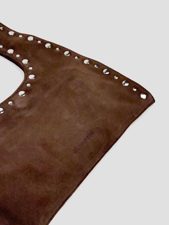 26SS 기마구아스 숄더백 AUS2412059 39 BROWN SUEDE - GIMAGUAS