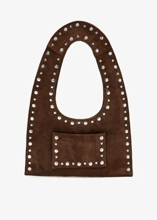 26SS 기마구아스 숄더백 AUS2412059 39 BROWN SUEDE