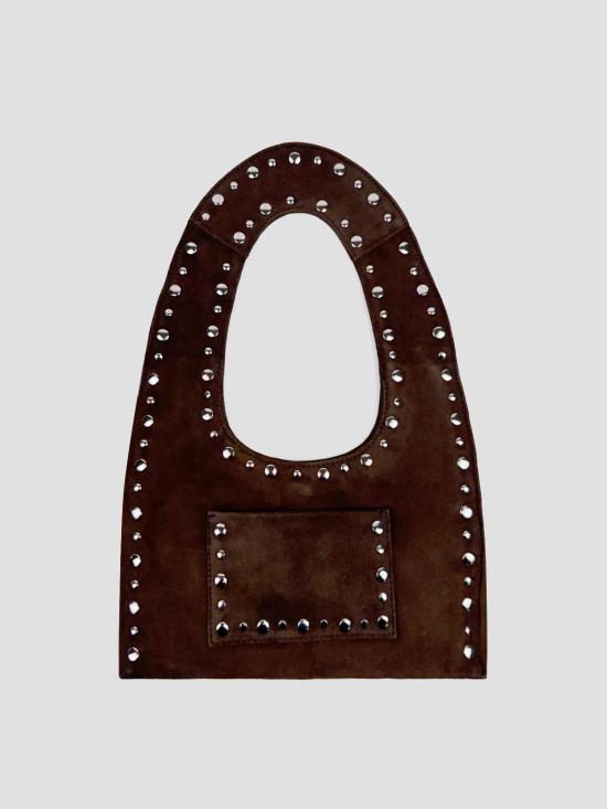26SS 기마구아스 숄더백 AUS2412059 39 BROWN SUEDE - GIMAGUAS