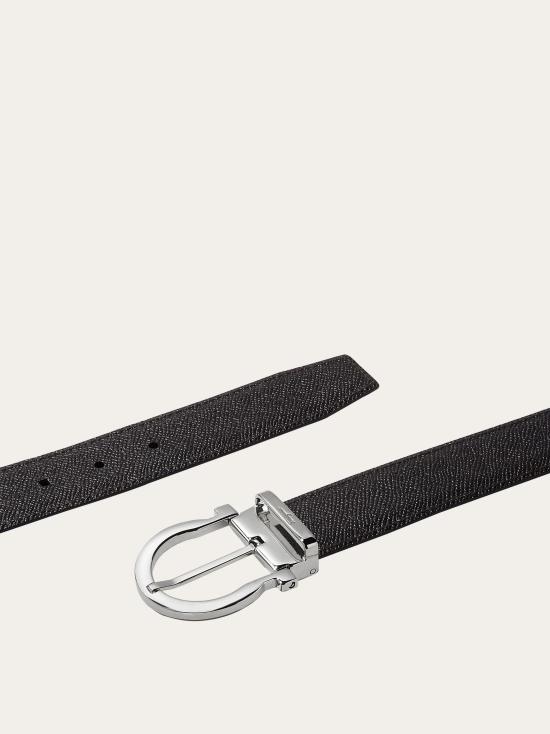 26SS 살바토레 페라가모 벨트 679781 675140 BLACK - SALVATORE FERRAGAMO