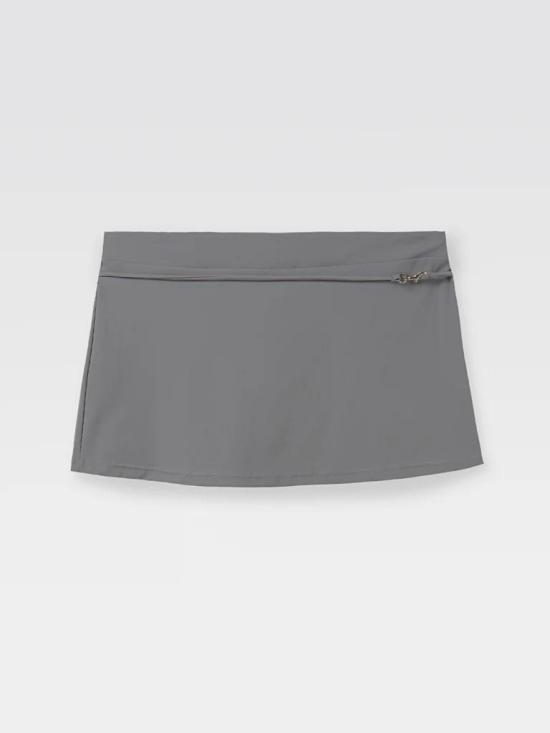26SS 기마구아스 숏 스커트 RWS2502016 16 GREY