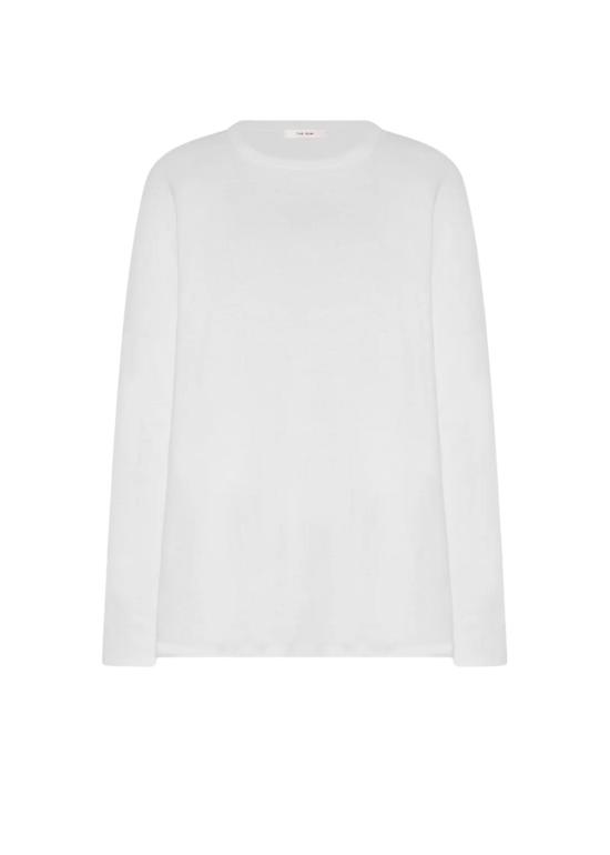 26SS 더로우 Floris 코튼 티셔츠 10806K732 WHT WHITE