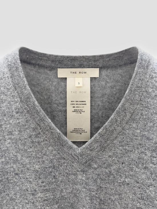 26SS 더로우 Nian 캐시미어 스웨터 10682Y986 GRY GREY - THE ROW