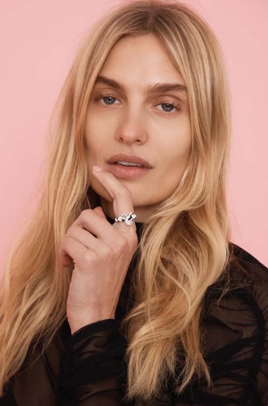  콜리나 스트라다 반지 Collina Strada 얼룩말 피렌체 - COLLINA STRADA