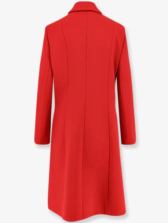  구찌 코트 울  버건디/아이보리 - GUCCI