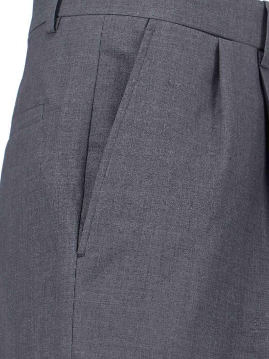  질샌더 스트레이트 팬츠 질 샌더 테일러드 스트레이트 레그 팬츠 그레이 - JIL SANDER
