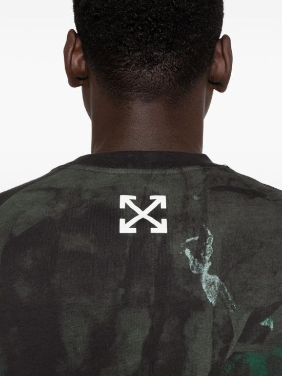 26SS 오프화이트 반팔 티셔츠 OMAA120S26JER00D 0001 Nero - OFF WHITE