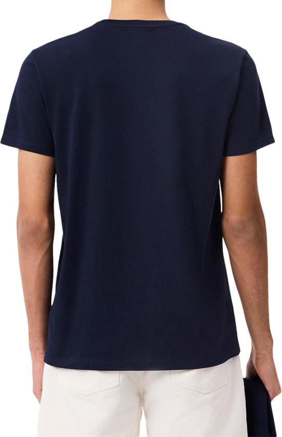 26SS 라코스테 피마 코튼 저지 크루넥 티셔츠 TH6709 NAVY - LACOSTE