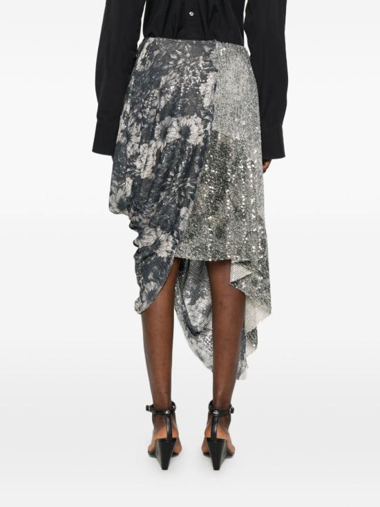 26SS 마르지엘라 미디 스커트 S29ME0048 M20248001S Nero - MAISON MARGIELA