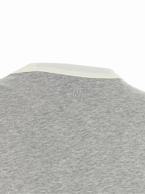 26SS 아미 탑 UTS371724A079 Gray - AMI