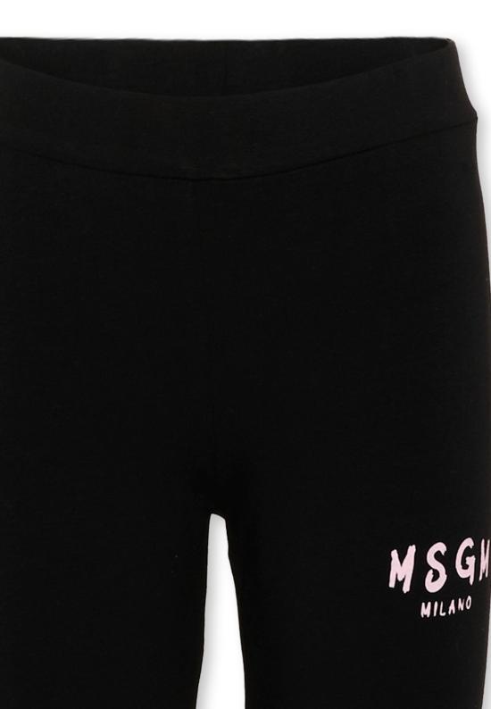 26SS [키즈] 엠에스지엠 레깅스 S6MSJGLG067 110 88 BLACK - MSGM
