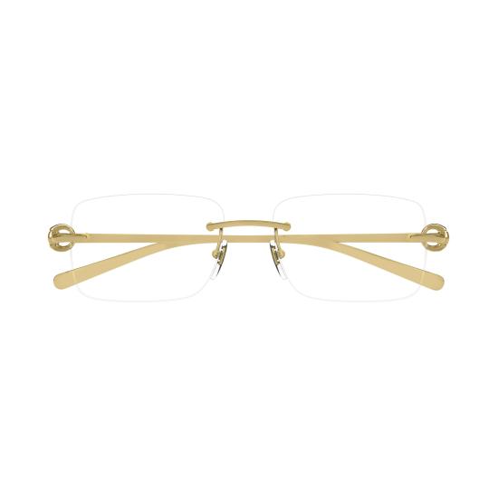 26SS 구찌 안경 GG1703O 003 GOLD GOLD TRANSPARENT - GUCCI