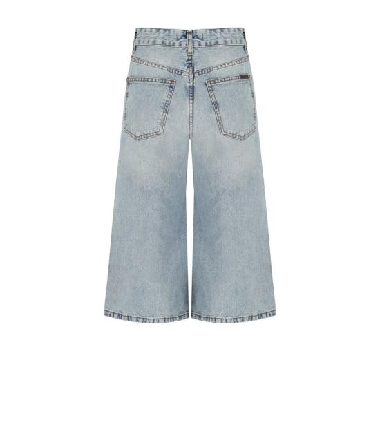 26SS 케이케이 데님 숏팬츠 SP8LH8 38 Light Blue - K.K.