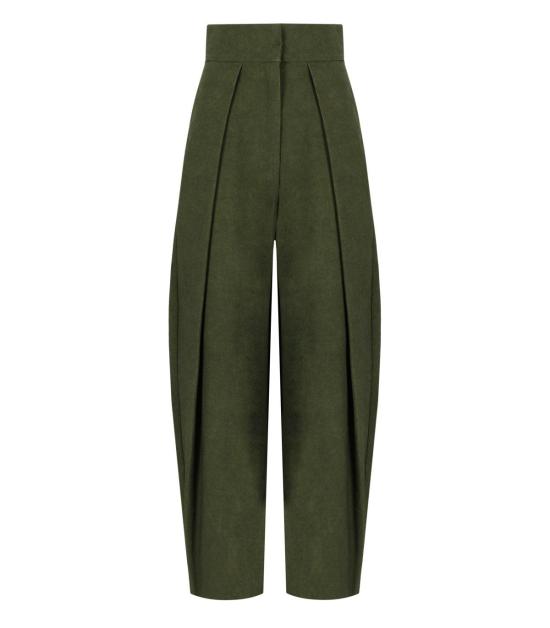 26SS 케이케이 스트레이트 팬츠 SP8EG15 40 Green