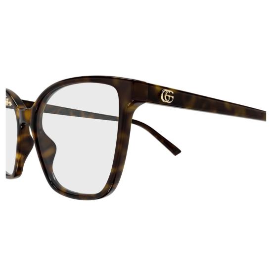 25FW 구찌 안경 Gg1995o 호피무늬 사각테 안경 - GUCCI