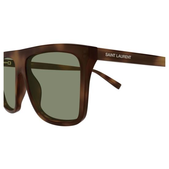 26SS 생로랑 선글라스 대담한 직사각형 호피무늬 - SAINT LAURENT